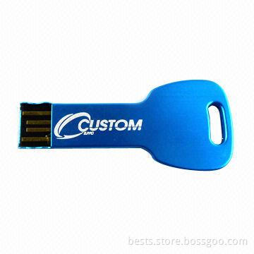 High-speed Key USB Drive, Customized Logos are Accepted, Suitable for Promotional Purposes